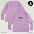 ˑRłĂłH LUCKY CAT  LS TEE - Light Purple LTCY