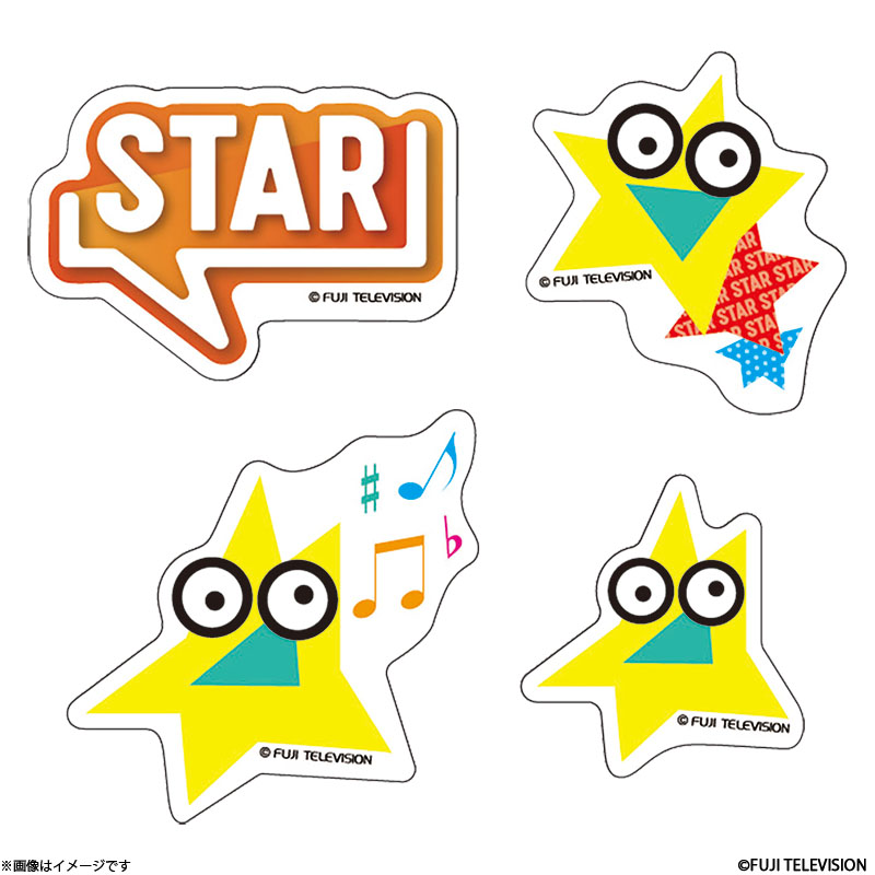 STAR �I���W�i���X�e�b�J�[�Z�b�g(4������)