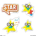STAR �I���W�i���X�e�b�J�[�Z�b�g(4������)