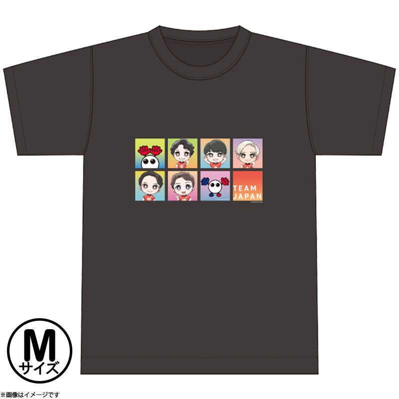 バボちゃん×男子日本代表 イラストTシャツ M